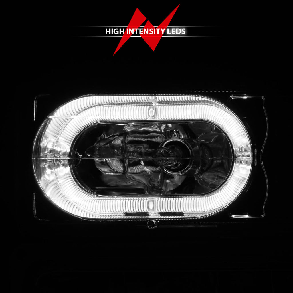 ANZO USA 111508 Crystal Headlight for Select Chevrolet Blazer, Chevrolet C1500, Chevrolet C1500 Suburban, Chevrolet C2500, Chevrolet C2500 Suburban, Chevrolet C3500, Chevrolet C3500HD, Chevrolet K1500, Chevrolet K1500 Suburban, Chevrolet K2500, Chevrolet