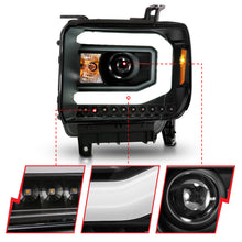 Load image into Gallery viewer, ANZO USA 111513 Projector Headlight for Select GMC Sierra, GMC Sierra 1500, GMC Sierra HD, GMC Sierra HD