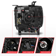 Load image into Gallery viewer, ANZO USA 111514 Projector Headlight for Select GMC Sierra, GMC Sierra 1500, GMC Sierra HD, GMC Sierra HD