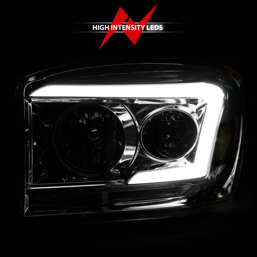 ANZO USA 111525 Crystal Headlight for Select Dodge Ram 1500, Dodge Ram 2500, Dodge Ram