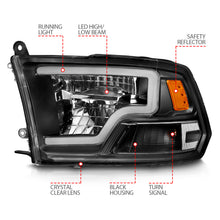 Load image into Gallery viewer, ANZO USA 111539 LED Projector Headlight for Select Dodge Ram 1500, Dodge Ram 2500, Dodge Ram 3500, Ram 1500, Ram Classic, Ram 2500, Ram