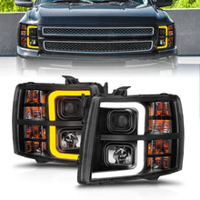 Load image into Gallery viewer, ANZO USA 111545 Projector Headlight for Select Chevrolet Silverado 1500, Chevrolet Silverado 2500, Chevrolet Silverado HD, Chevrolet Silverado 3500, Chevrolet Silverado HD
