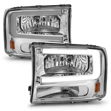 Load image into Gallery viewer, ANZO USA 111550 Crystal Headlight for Select Ford Excursion, Ford F-250, Ford F-250 Super Duty, Ford F-350, Ford F-350 Super Duty, Ford F-450 Super Duty