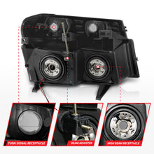 Load image into Gallery viewer, ANZO USA 111558 Crystal Headlight for Select Chevrolet Colorado, GMC Canyon, Isuzu i-280, Isuzu i-290, Isuzu i-350, Isuzu i-370