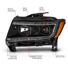 Load image into Gallery viewer, ANZO USA 111568 Projector Headlight for Select Jeep Grand Cherokee