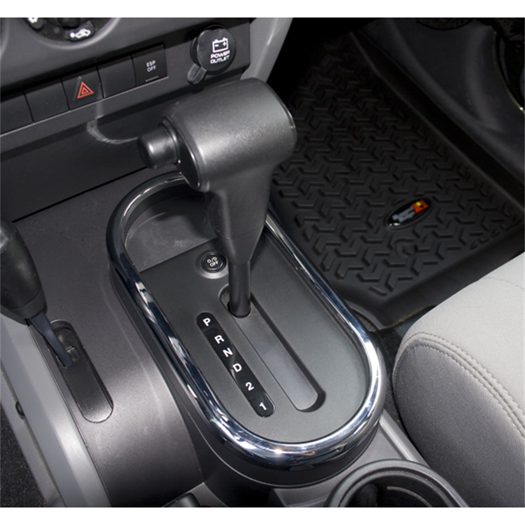 Rugged Ridge 11156.02 Auto Trans Shifter Bezel Trim for Select Jeep Wrangler