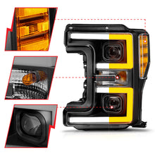 Load image into Gallery viewer, ANZO USA 111577 LED Projector Headlight for Select Ford F-250 Super Duty, Ford F-350 Super Duty