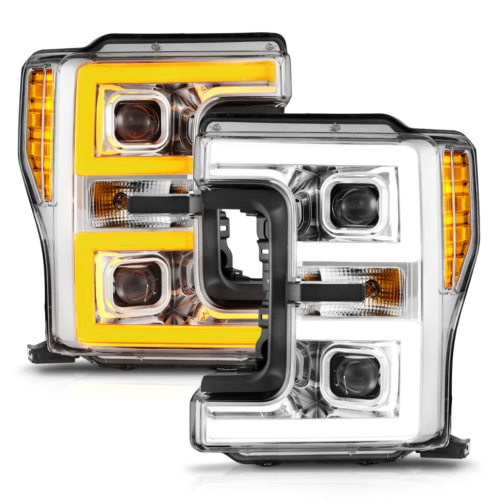 ANZO USA 111578 LED Projector Headlight for Select Ford F-250 Super Duty, Ford F-350 Super Duty