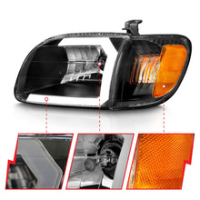 Load image into Gallery viewer, ANZO USA 111579 Crystal Headlight for Select Toyota Tundra