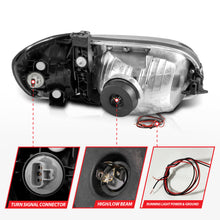 Load image into Gallery viewer, ANZO USA 111579 Crystal Headlight for Select Toyota Tundra