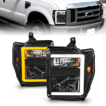 Load image into Gallery viewer, ANZO USA 111586 Projector Headlight for Select Ford F-250 Super Duty, Ford F-350 Super Duty, Ford F-450 Super Duty, Ford F-550 Super Duty