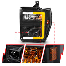 Load image into Gallery viewer, ANZO USA 111586 Projector Headlight for Select Ford F-250 Super Duty, Ford F-350 Super Duty, Ford F-450 Super Duty, Ford F-550 Super Duty