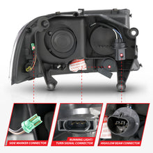 Load image into Gallery viewer, ANZO USA 111591 Crystal Headlight for Select Dodge Dakota, Dodge Durango