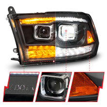 Load image into Gallery viewer, ANZO USA 111595 LED Projector Headlight for Select Dodge Ram 1500, Dodge Ram 2500, Dodge Ram 3500, Ram 1500, Ram Classic, Ram 2500, Ram