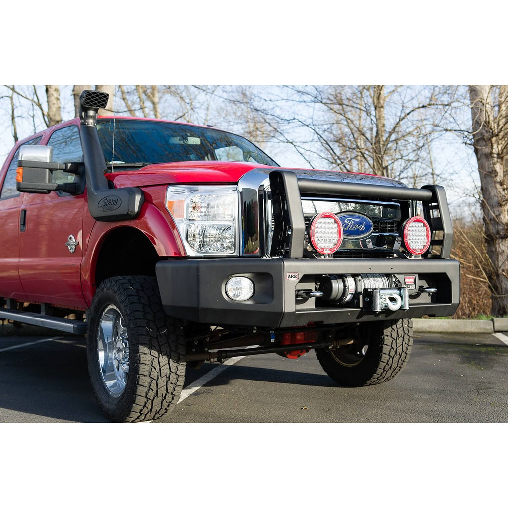 1116-F250F350F450-Super-Duty-Sahara-Style-Modular-Winch-Bar-Kit