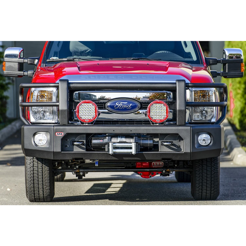 1116-F250F350F450-Super-Duty-(Kit)-Bull-Bar-Bumper-Incl-Fog-Lamps