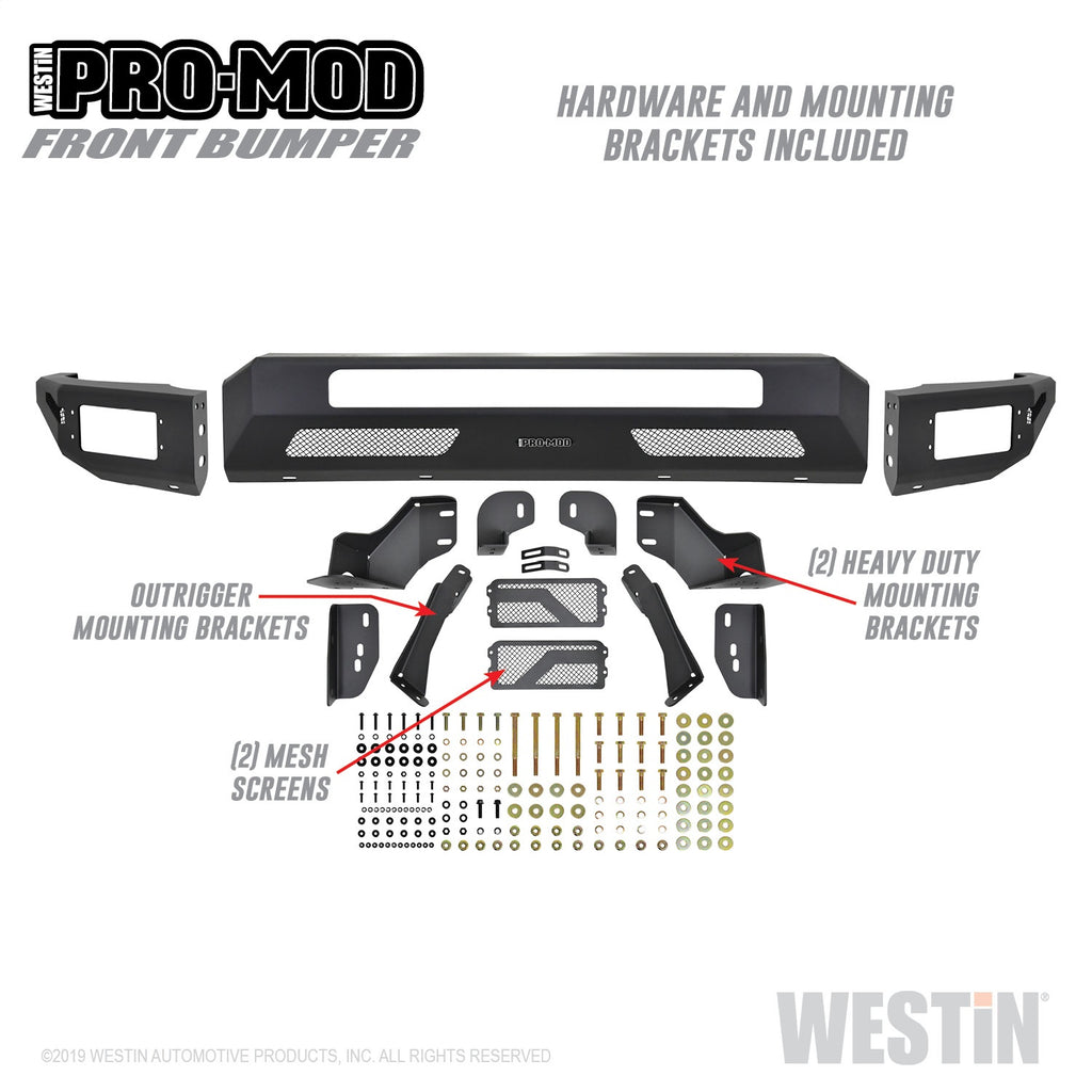 1116-F250F350F4501215-F550-Super-Duty-Promod-Front-Bumper-Textured-Black
