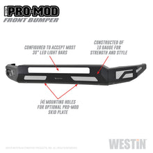 Load image into Gallery viewer, 1116-F250F350F4501215-F550-Super-Duty-Promod-Front-Bumper-Textured-Black
