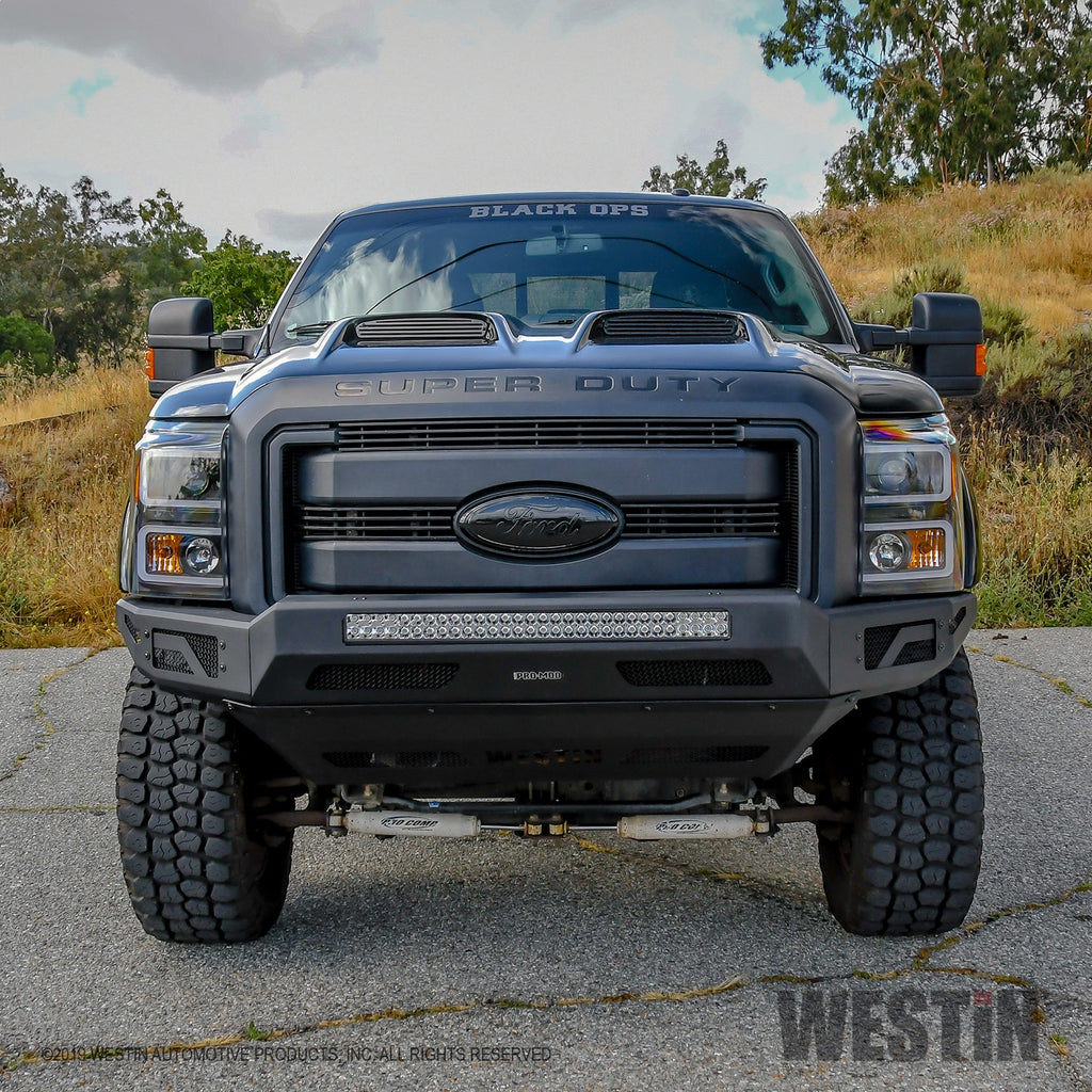 1116-F250F350F4501215-F550-Super-Duty-Promod-Front-Bumper-Textured-Black