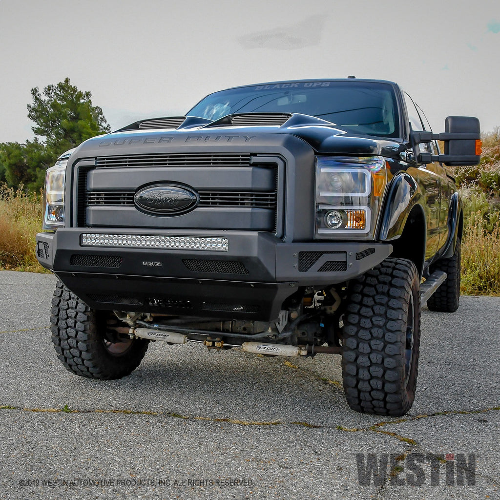 1116-F250F350F4501215-F550-Super-Duty-Promod-Front-Bumper-Textured-Black