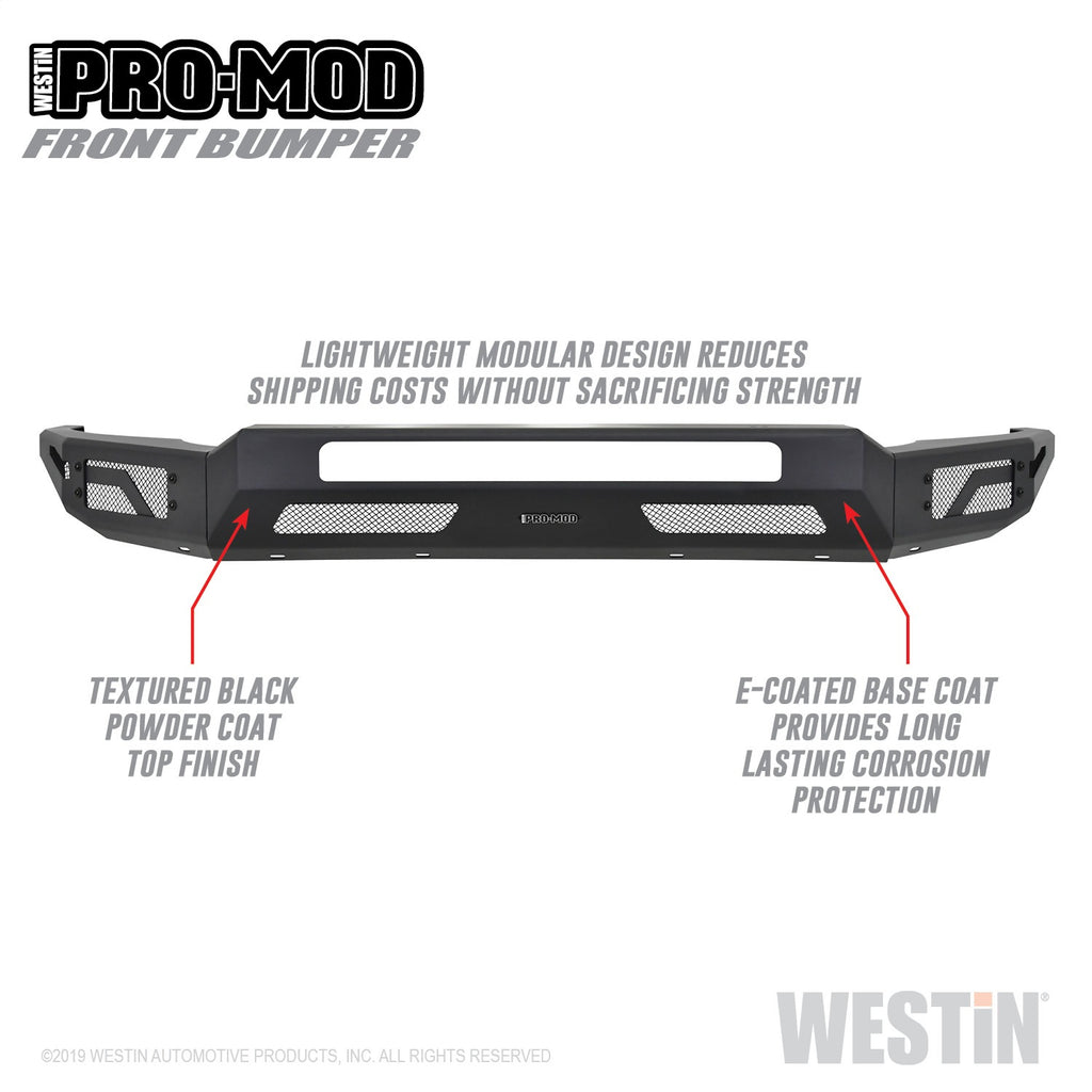 1116-F250F350F4501215-F550-Super-Duty-Promod-Front-Bumper-Textured-Black