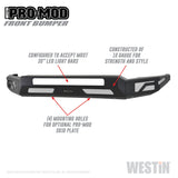 Westin 58-41205 Pro-Mod Front Bumper