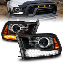 Load image into Gallery viewer, ANZO USA 111609 Projector Headlight for Select Dodge Ram 1500, Dodge Ram 2500, Dodge Ram 3500, Ram 1500, Ram Classic, Ram 2500, Ram