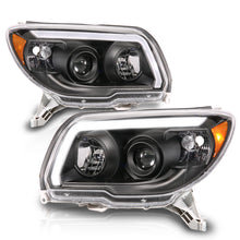 Load image into Gallery viewer, ANZO USA 111616 LED Bar Projector Black Headlight for Select Toyota 4Runner