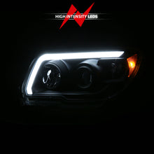 Load image into Gallery viewer, ANZO USA 111616 LED Bar Projector Black Headlight for Select Toyota 4Runner
