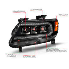 Load image into Gallery viewer, ANZO USA 111634 LED Projector Headlight for Select Chevrolet Colorado