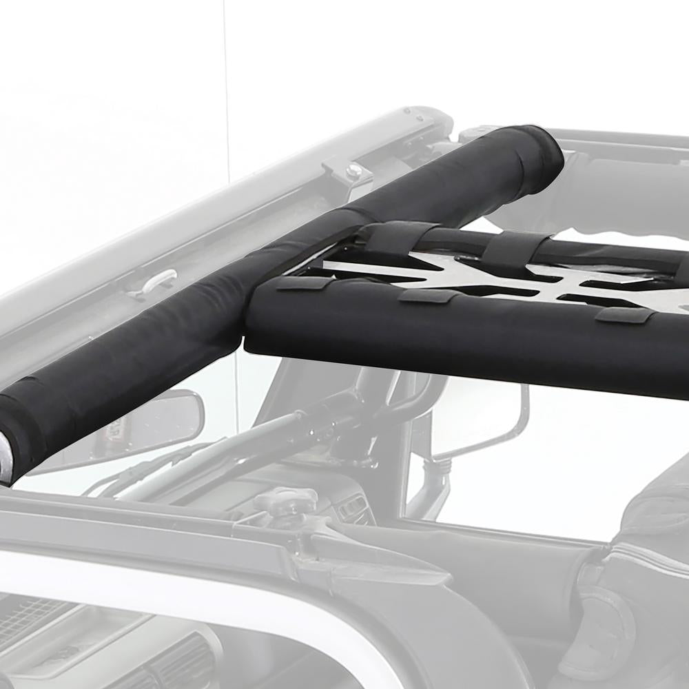 1118-Wrangler-Jk-4Dr-Src-6Pc-Roll-Cage-Kit;-Satin-Black-Powdercoat
