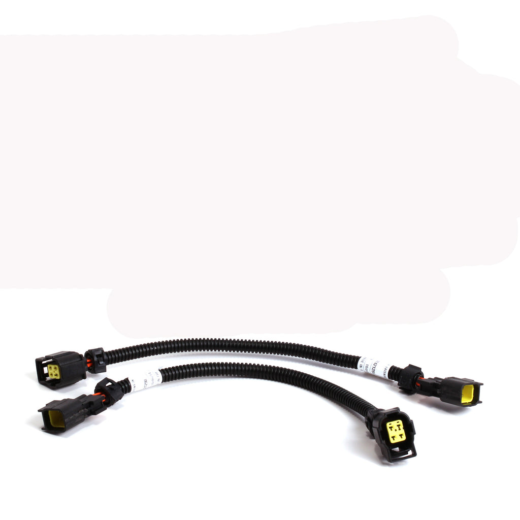 BBK Performance Parts 1118 2005-2024 DODGE FRONT O2 SENSOR EXTENSIONS 4 PIN SQUARE STYLE - 12" (PAIR) for Select Chrysler 300, Dodge Challenger, Dodge Charger, Dodge Magnum