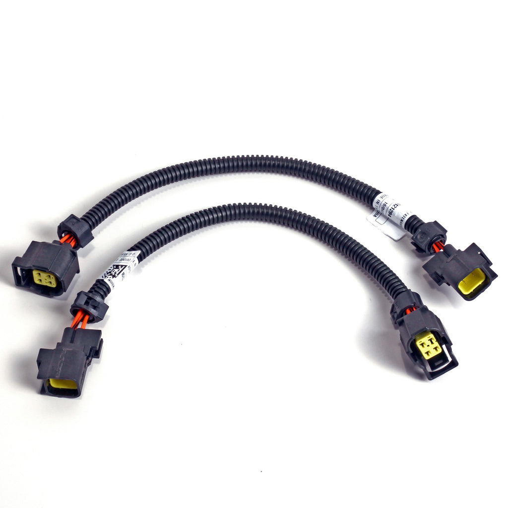 BBK Performance Parts 1118 2005-2024 DODGE FRONT O2 SENSOR EXTENSIONS 4 PIN SQUARE STYLE - 12" (PAIR) for Select Chrysler 300, Dodge Challenger, Dodge Charger, Dodge Magnum
