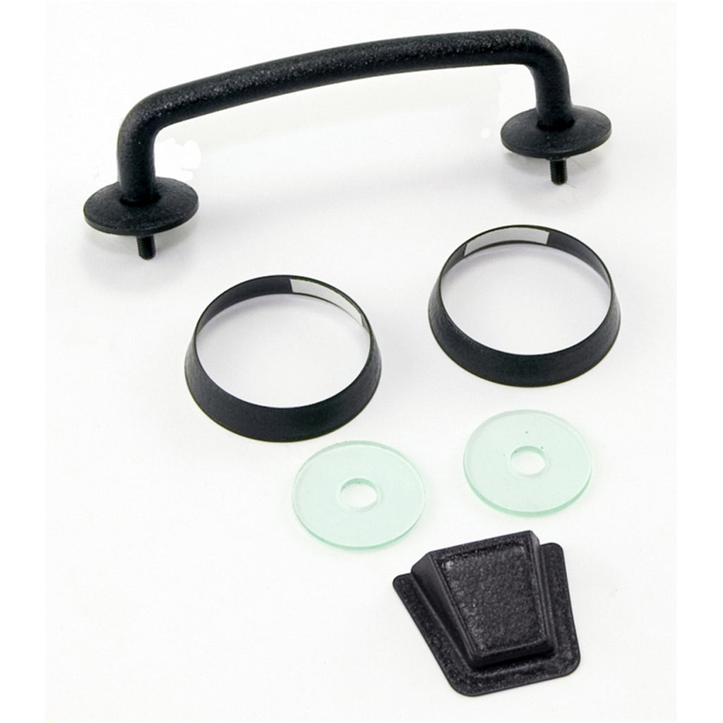 Rugged Ridge 11201.05 Windshield Tie Down Kit for Select Jeep Wrangler