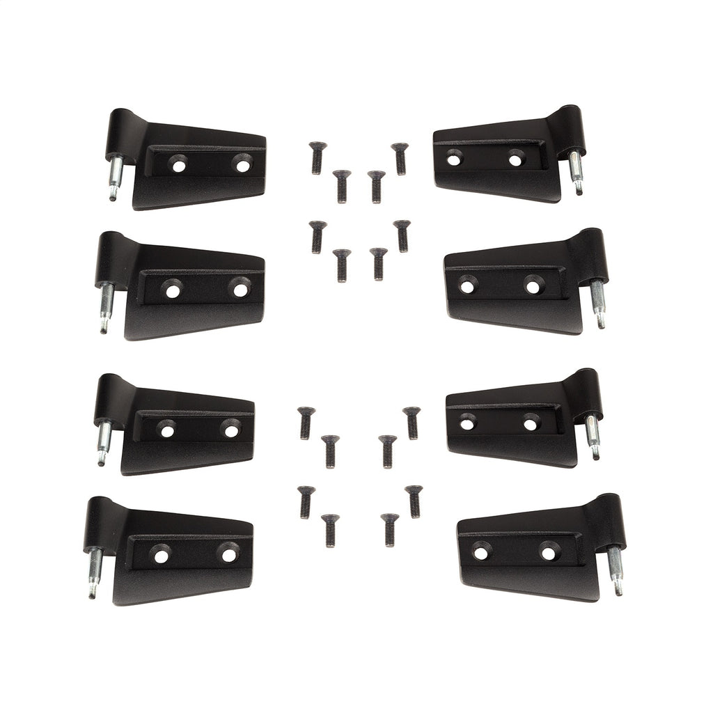 Rugged Ridge 11202.32 Door Hinge Kit for Select Jeep Wrangler, Jeep Wrangler JK