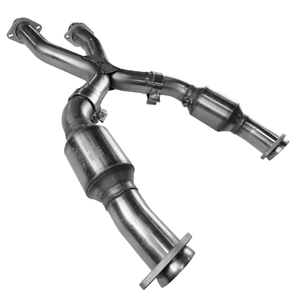 Kooks Custom Headers 1121H030 1-5/8in. Header and GREEN Catted X-Pipe Kit. 1999-2004 Mustang GT 4.6L 2V (w/EGR for Select Ford Mustang