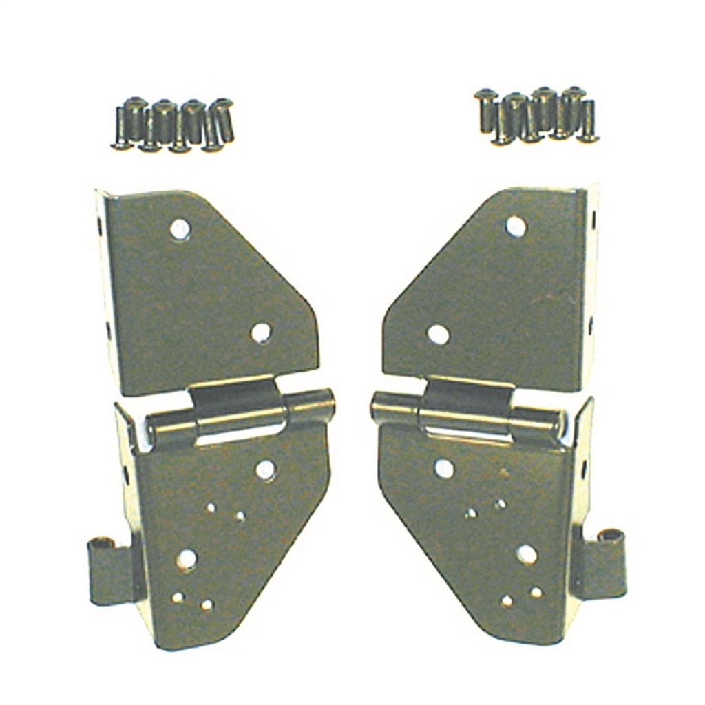 Rugged Ridge 11209.01 Windshield Hinge for Select Jeep CJ5, Jeep CJ7, Jeep Scrambler, Jeep Wrangler