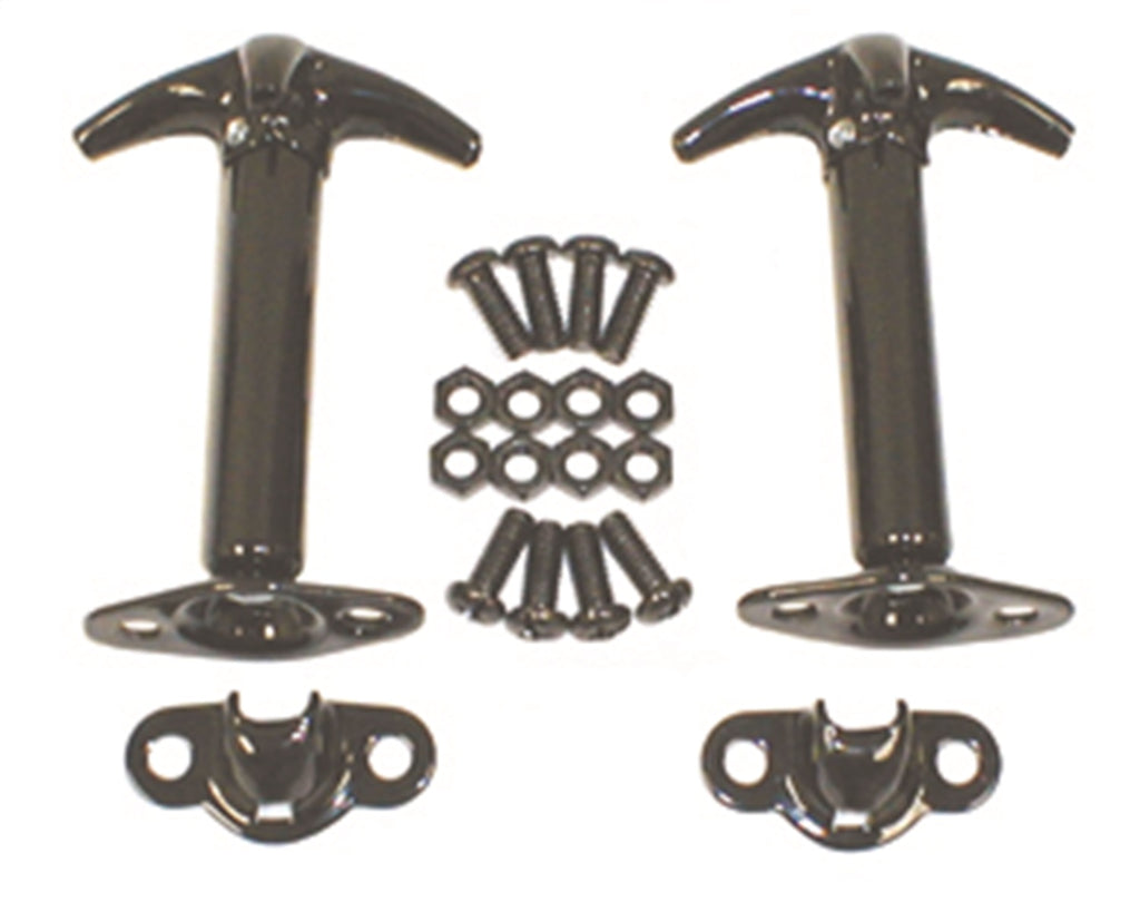 Rugged Ridge 11210.01 Hood Catch for Select Jeep CJ3, Jeep CJ5, Jeep CJ6, Jeep CJ7, Jeep Scrambler, Jeep Willys, Jeep Wrangler