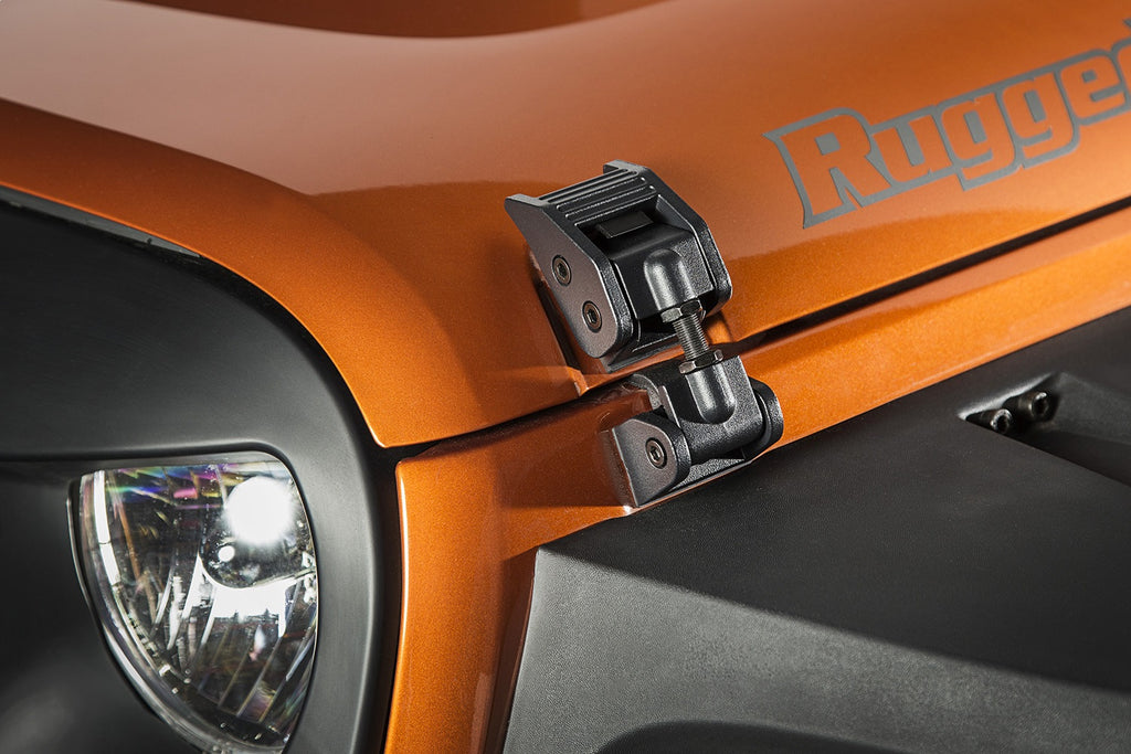 Rugged Ridge 11210.17 Hood Catch for Select Jeep Wrangler, Jeep Wrangler JK