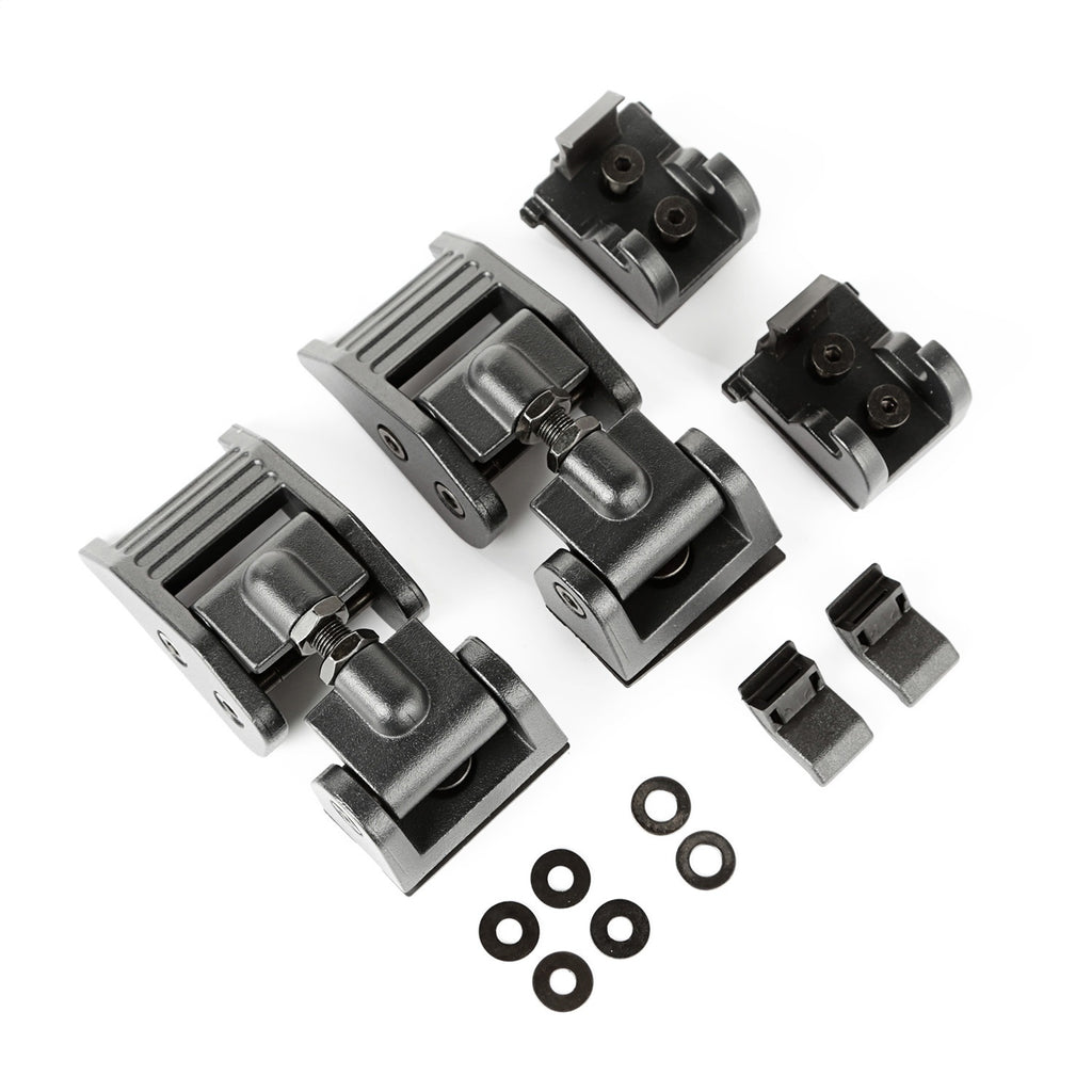 Rugged Ridge 11210.27 Hood Catch Kit for Select Jeep Gladiator, Jeep Wrangler