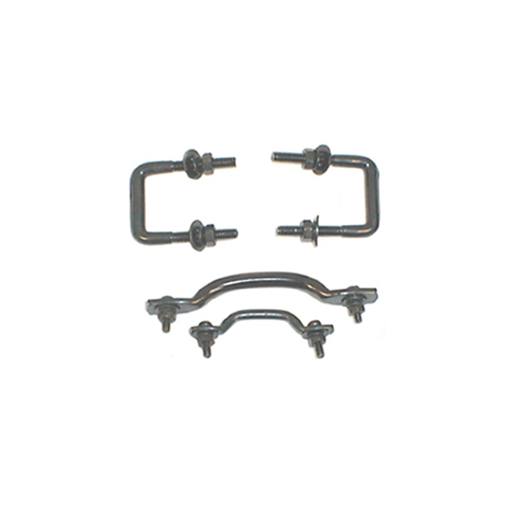 Rugged Ridge 11211.01 Windshield Tie Down Kit for Select Jeep CJ3, Jeep CJ5, Jeep CJ6, Jeep CJ7, Jeep Scrambler, Jeep Willys, Jeep Wrangler