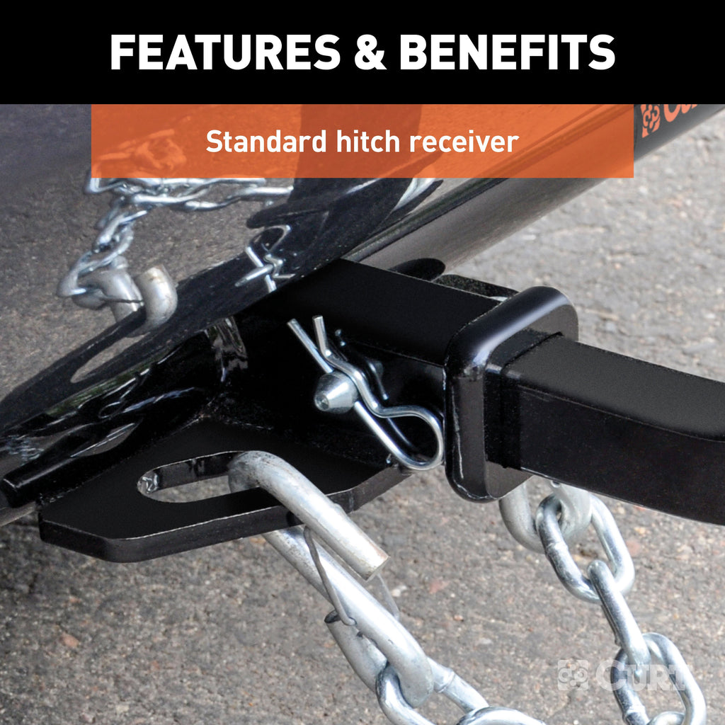 CURT 11222 Class 1 Trailer Hitch, 1-1/4" Receiver, Select Chevrolet Camaro