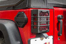 Load image into Gallery viewer, Rugged Ridge 11226.05 Elite Tail Light Guards for Select Jeep Wrangler, Jeep Wrangler JK