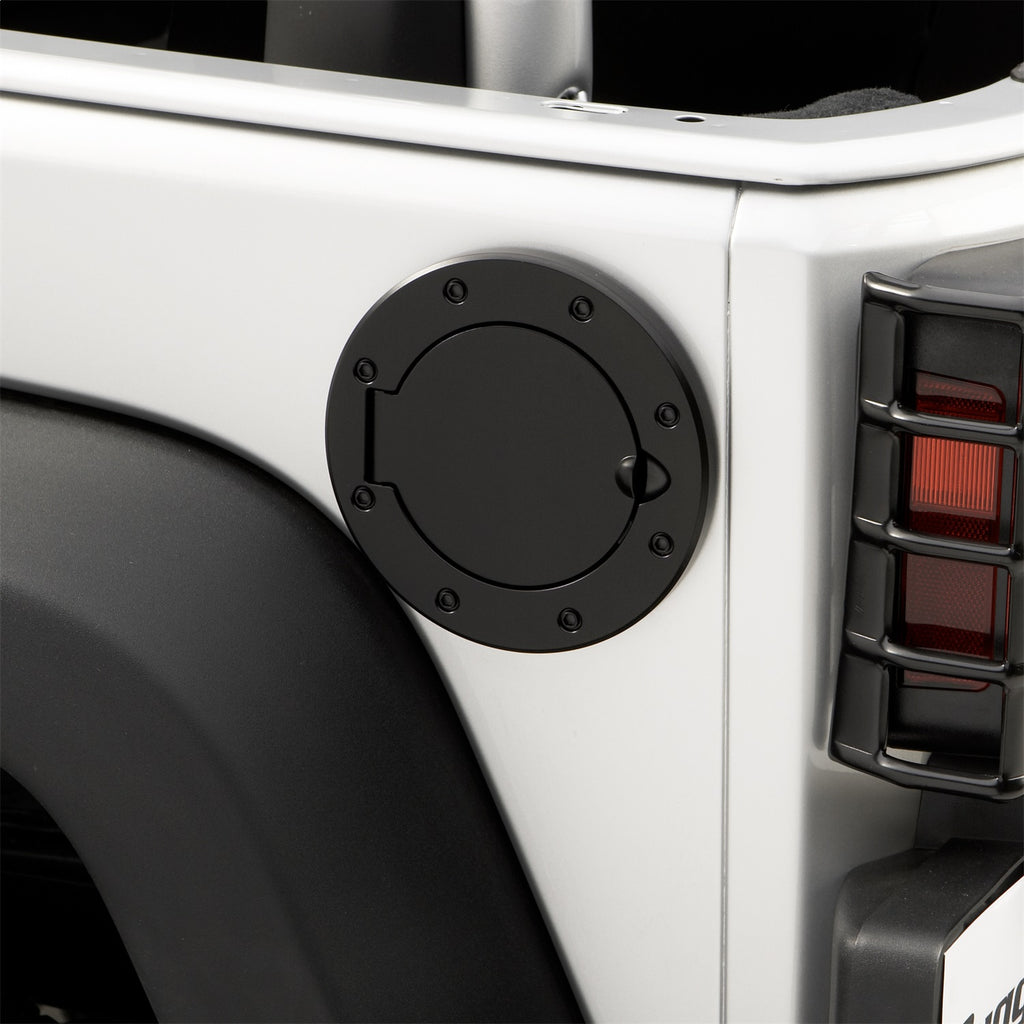 Rugged Ridge 11229.02 Gas Hatch Cover for Select Jeep Wrangler, Jeep Wrangler JK