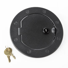 Load image into Gallery viewer, Rugged Ridge 11229.06 Gas Hatch Cover for Select Jeep Wrangler, Jeep Wrangler JK