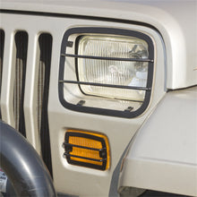 Load image into Gallery viewer, Rugged Ridge 11230.02 Euro Guard Kit Headlight/Turn Signal Guard for Select Jeep Wrangler