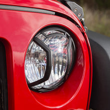 Load image into Gallery viewer, Rugged Ridge 11230.12 Elite Headlight Guards for Select Jeep Wrangler, Jeep Wrangler JK