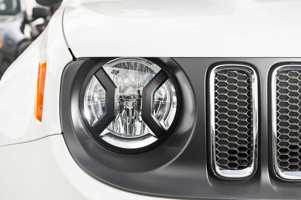 Rugged Ridge 11230.20 Headlight Euro Guards for Select Jeep Renegade