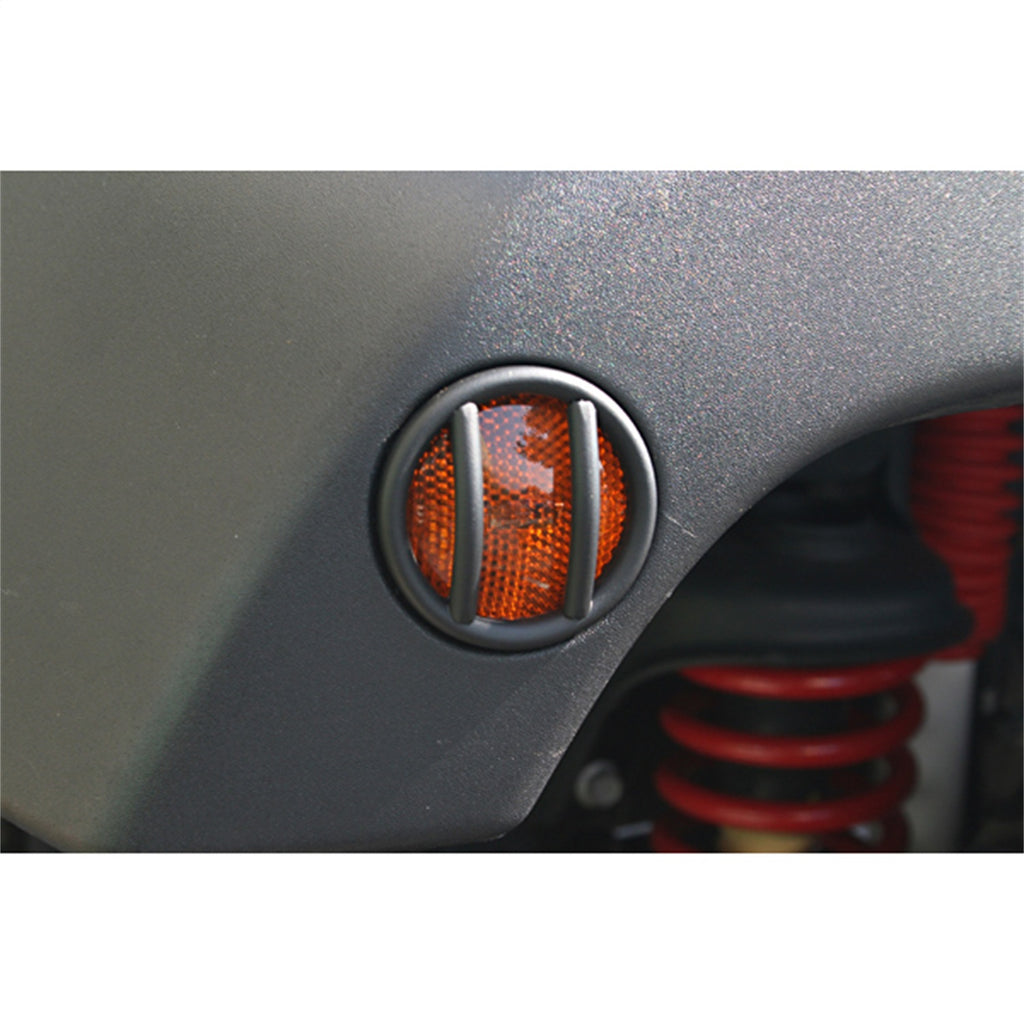 Rugged Ridge 11231.12 Euro Guard Kit Side Flare Guard for Select Jeep Wrangler, Jeep Wrangler JK