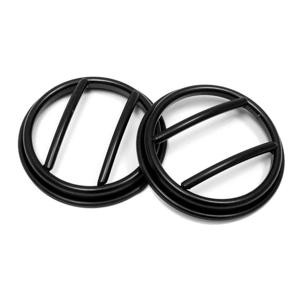 Rugged Ridge 11231.13 Euro Guard Kit Fog Light Guard for Select Jeep Wrangler, Jeep Wrangler JK